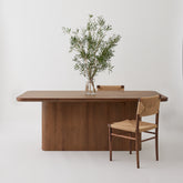 Alta Dining Table, Aged Oak Finish